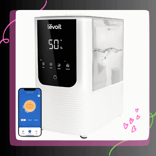 LEVOIT Oasis Mist Smart Cool and Warm Mist Humidifiers