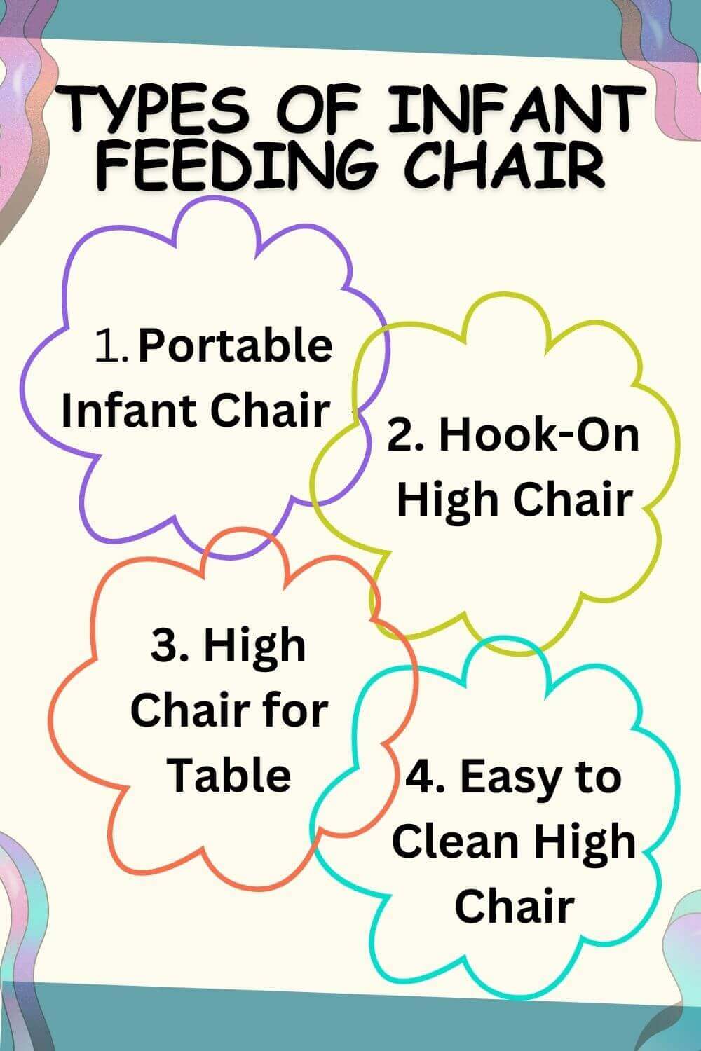 Types of Infant Feeding Chairs