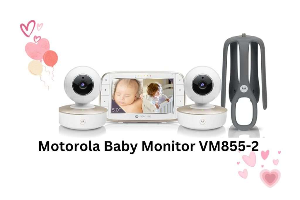 Motorola Baby Monitor VM855-2 - Indoor 2-Camera Video with Crib Mount babytoddlersshop