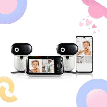 Motorola Baby Monitor PIP1500 - 5" WiFi Video Baby Monitor with 2 Cameras babytoddlersshop